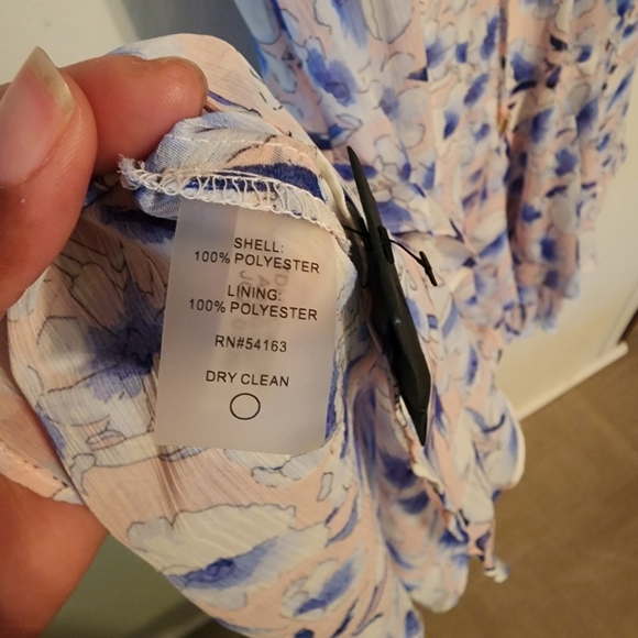 Tommy Hilfiger Floral-Print Fit Flare Sleeveless Dress Ballerina Size 2 NWT - Picture 7 of 13